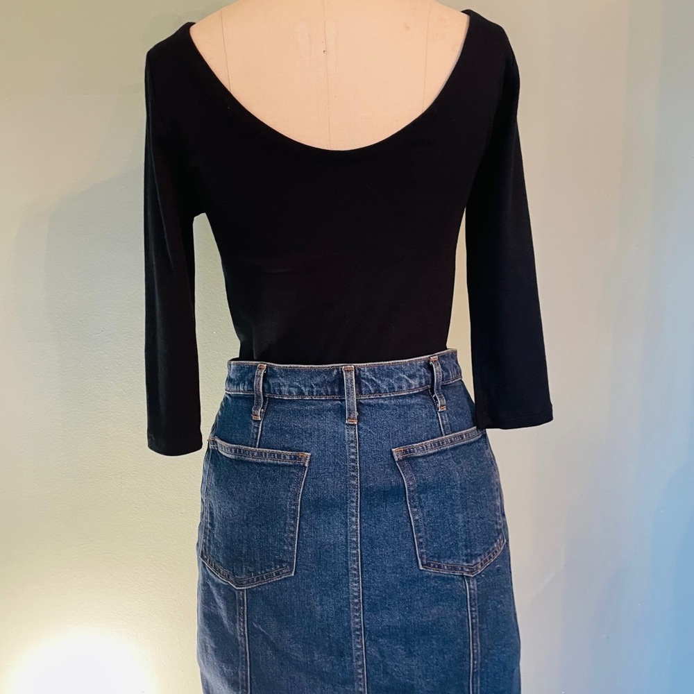 Gap Denim mini skirt size 27 XS - Picture 2 of 9